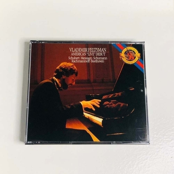 CD Set Vladimir Feltsman - American "Live" Debut - Picture 1 of 2